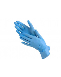 Перчатки нитриловые Benovy  медицинские (XS), неопудренные, текстурированные, голубые